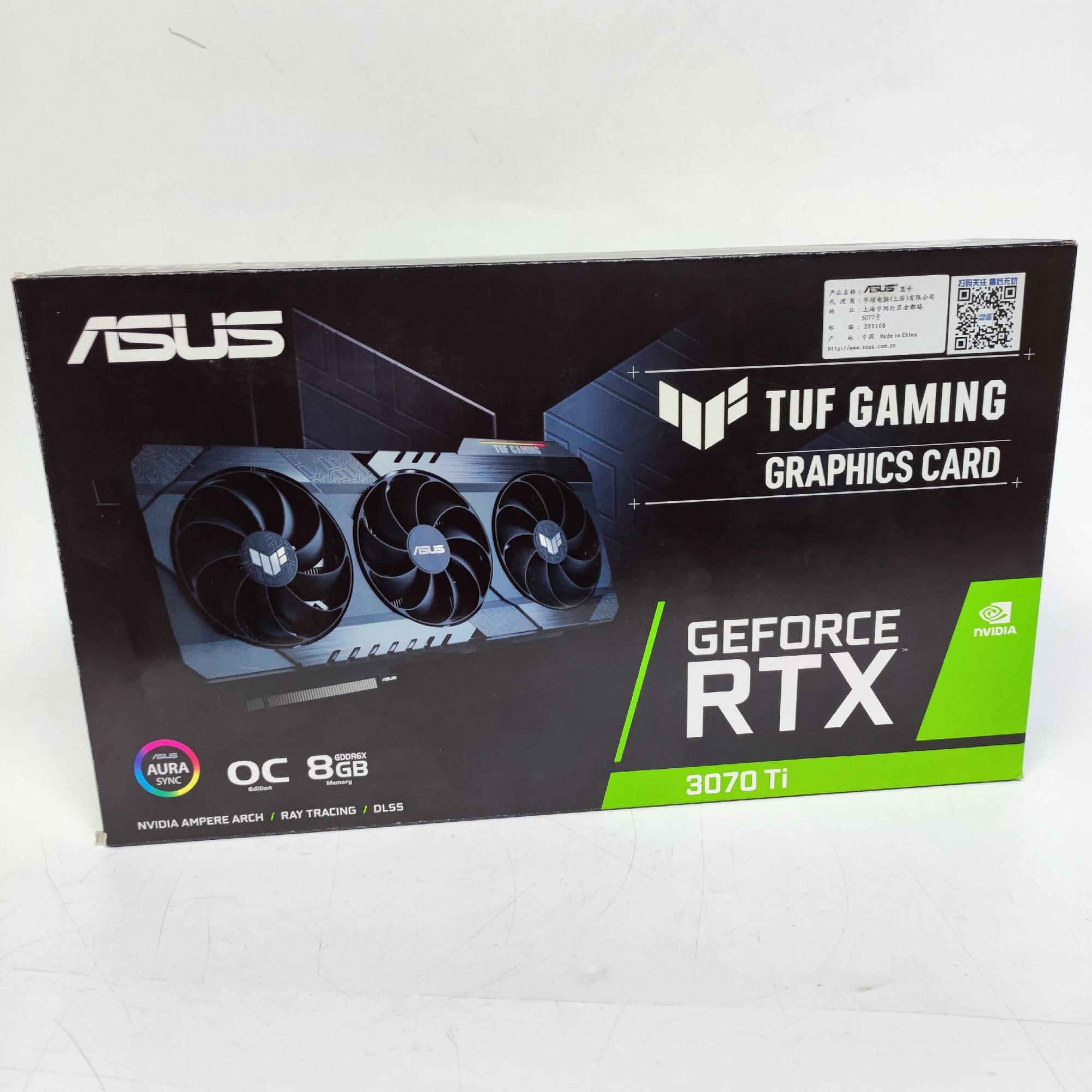 Видеокарта ASUS TUF Gaming GeForce RTX 3070 Ti LHR [К] (TR) avers.shop