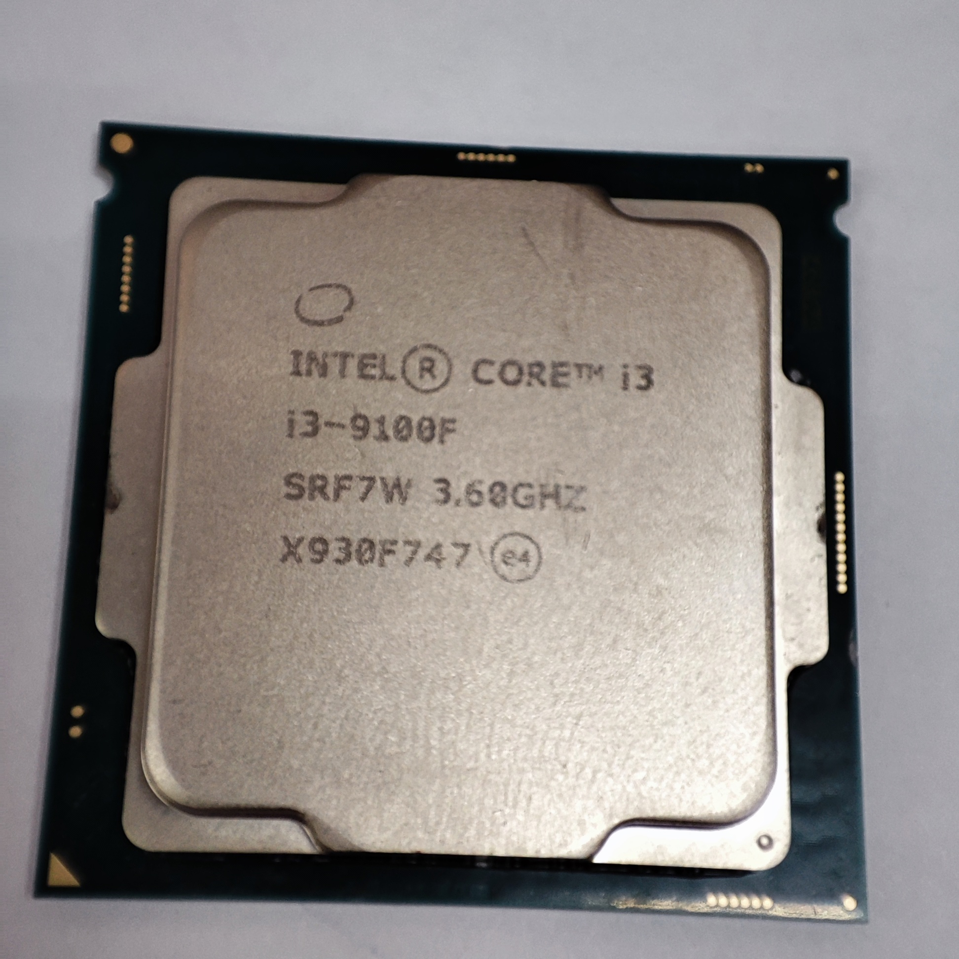 Процессор Intel Core i3-9100F (TR) avers.shop